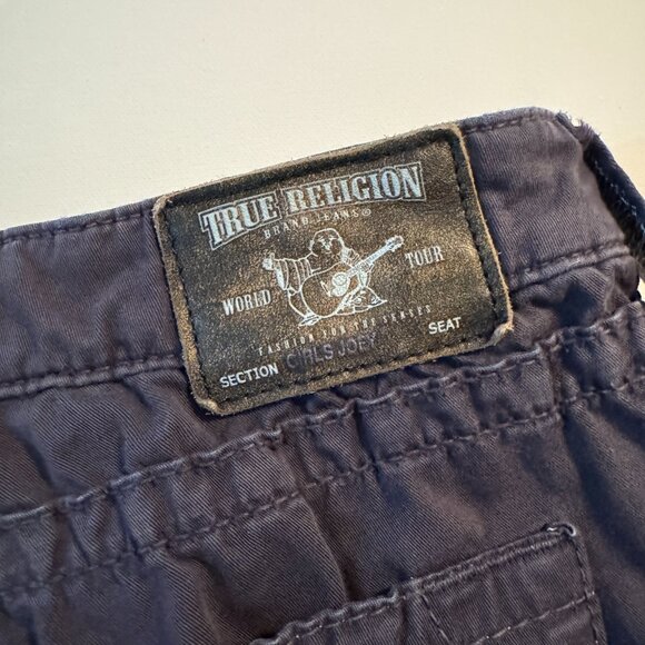 TRUE RELIGION Jeans - Women size 27 - Style: "Girls Joey" - Cotton Denim - Blue - Picture 6 of 7